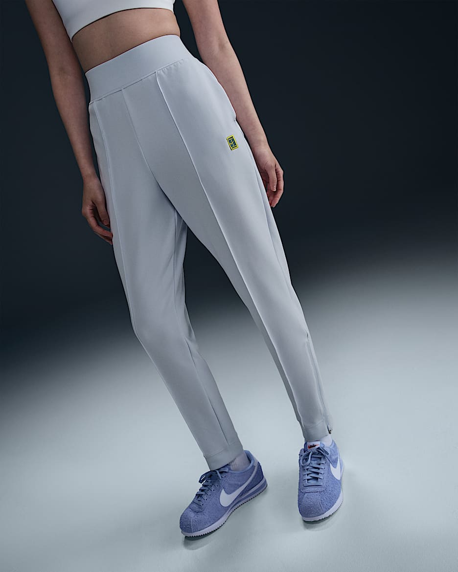 NikeCourt Dri FIT Women s Knit Tennis Trousers. Nike PT